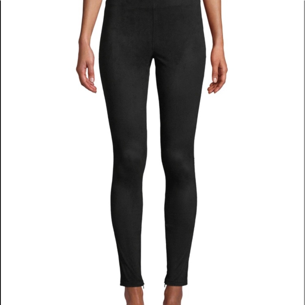 Velvet By Graham & Spencer
Faux-Suede Leggings